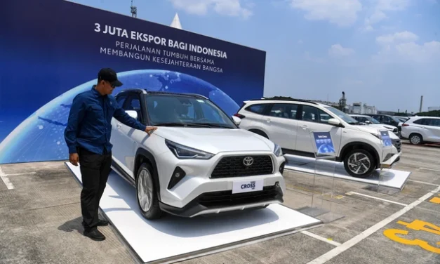 Gila! Ekspor Mobil Indonesia Naik Drastis di Awal 2026