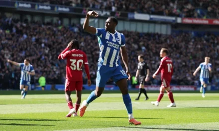 Kejutan Besar! Liverpool Dipermalukan Brighton di Kandang Sendiri