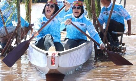 Lomba Besei Kambe Jadi Sorotan Hari Bhayangkara ke-80