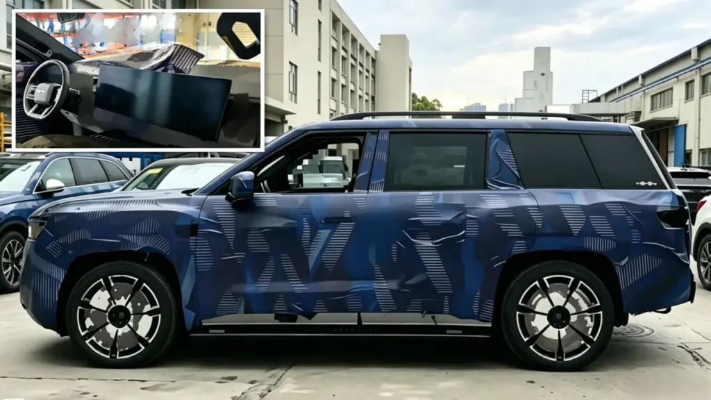 BYD Fang Cheng Bao Ti9 tampilan eksterior SUV premium hybrid