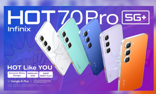 Infinix Hot 70 Pro Resmi Meluncur, Bodi Bisa Berubah Warna!