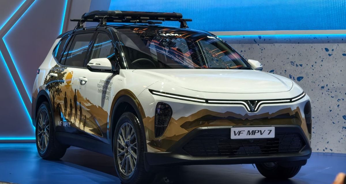 VinFast VF MPV 7 Adventure Tampil Memikat di GIIAS 2026