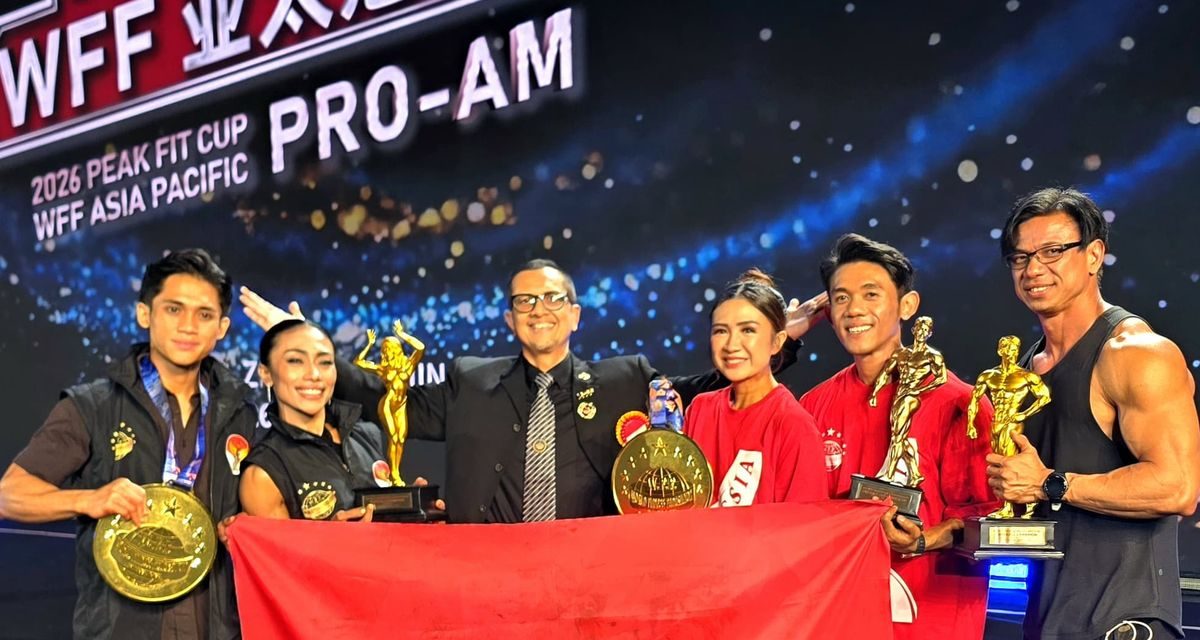 Atlet Indonesia Raih Empat Medali di WFF Asia Pacific Championships 2026